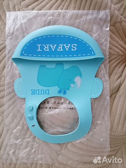 Новый силиконовый слюнявчик