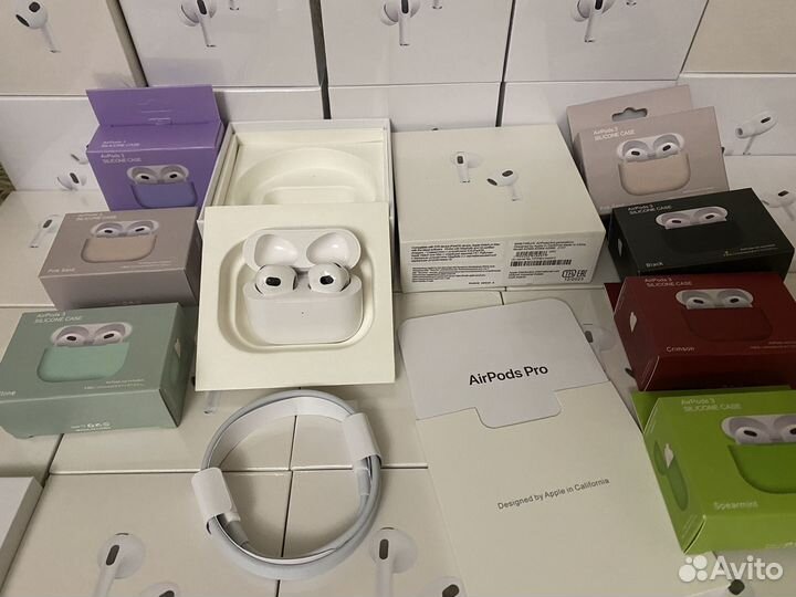 Airpods 3, Airpods Pro 2 с шумоподавление