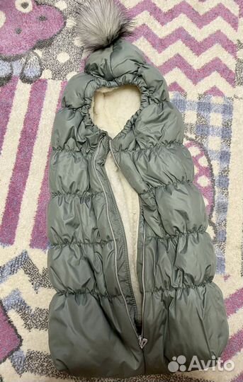 Зимний конверт в коляску,на выписку