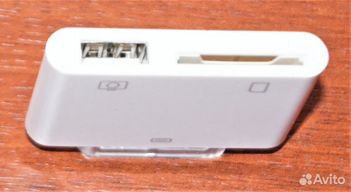 Адаптер для подключения USB + SD-card iPad 1-3
