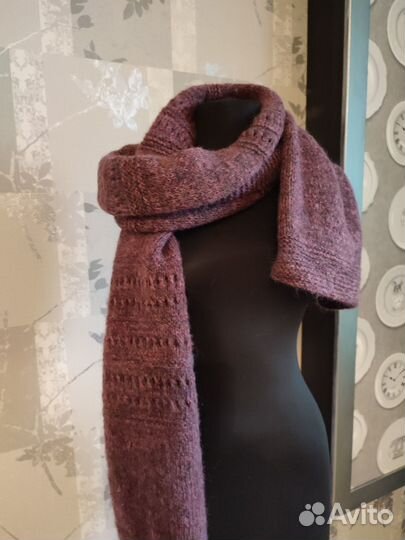 Шарф шерсть мохер