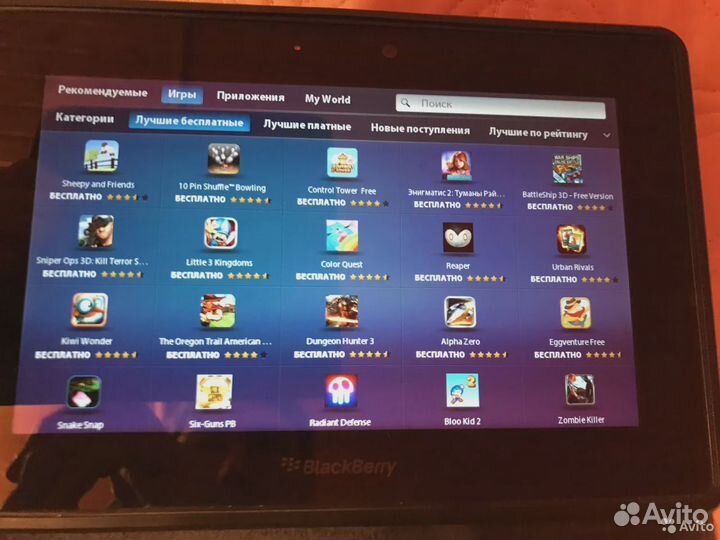 Продаю Планшет Blackberry Playbook 64Gb