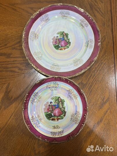 Тарелки мадонна 1 штука 26 д, 6 штук 18 д