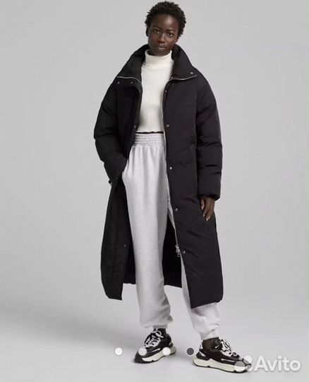 Пуховик bershka