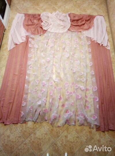 Комплект: шторы и тюль