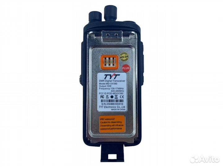 Рация TYT MD-UV390 DMR 10W Type-C АКБ 3600 mAh