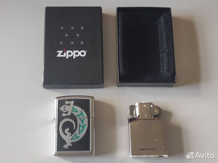 Зажигалка Zippo Silver Lizard 20189