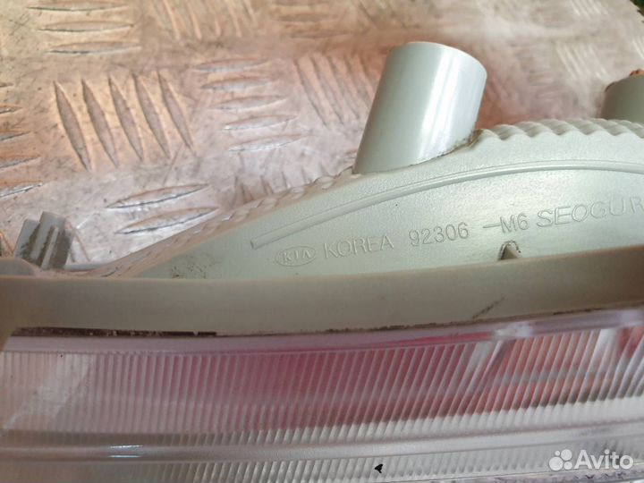 Фонарь противотуманный правый Kia Cerato 4 2018-Нв