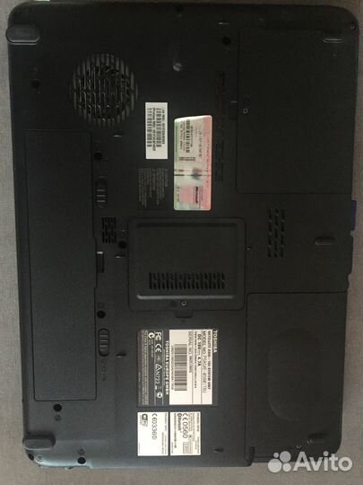 Ноутбук toshiba satellite a300