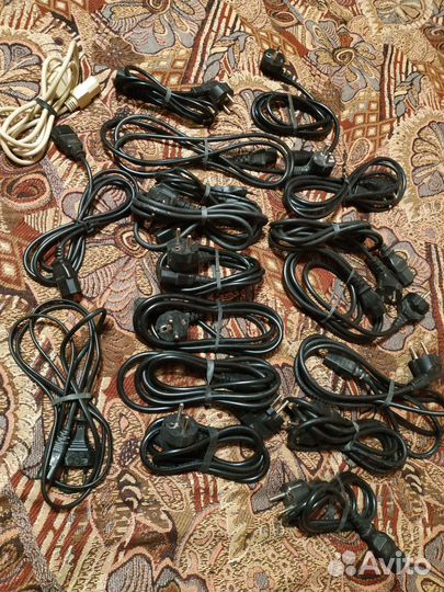 Сетевой Кабель питания для компьютера 220 вольт