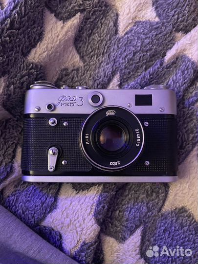 Плёночный фотоаппарат Фэд 3