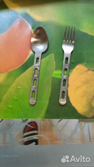 Ложка и вилка походные