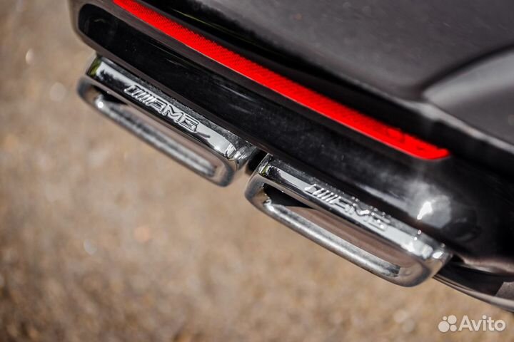 Задний диффузор Mercedes Benz W 222 S65