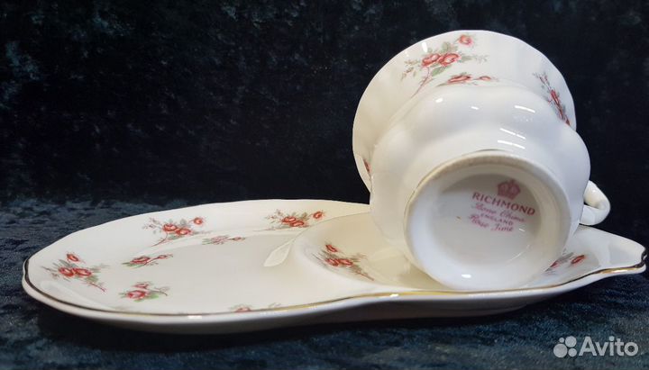 Две пары чайных пар), фарфор, Англия, 90е