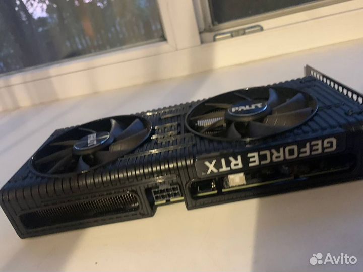 Видеокарта Rtx 3050 dual palit 8 gb