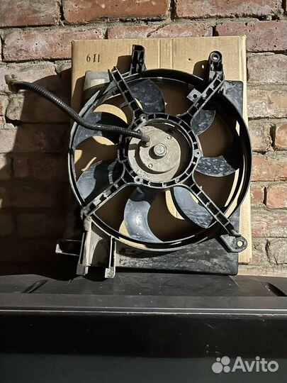 Вентилятор охлаждения daewoo matiz