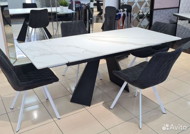Стол из керамогранита раздвижной SKR-36838