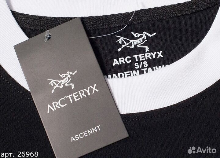 Футболка arcteryx Черная