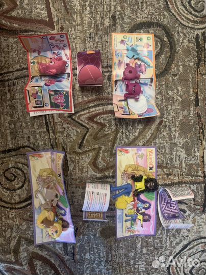 Киндер сюрприз игрушки (серийные и сборка)