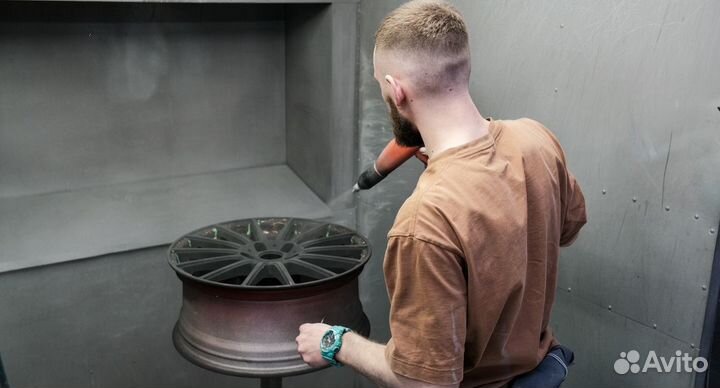 Покраска литых дисков