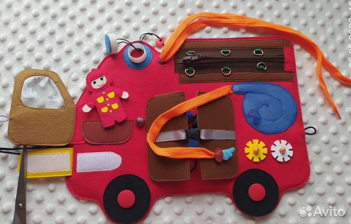 Развивающая игрушка из фетра