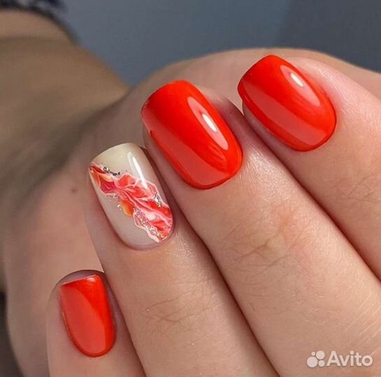 Маникюр гель лак