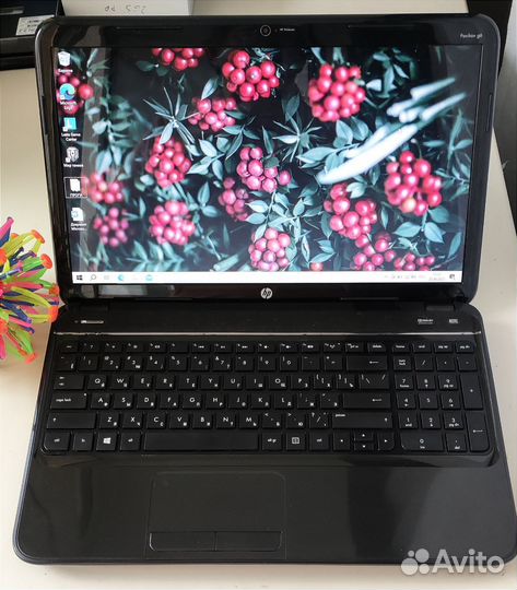 Ноутбук HP/4 ядра/ssd/новый аккум