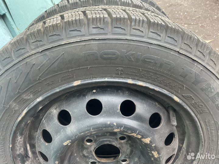 Колеса r14 daewoo nexia зимняя липучка