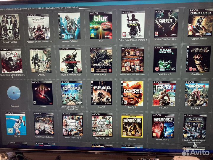 Sony PS3 500гб 50 игр