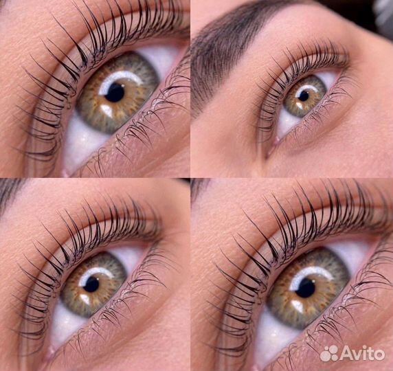 Ламинирование ресниц и бровей