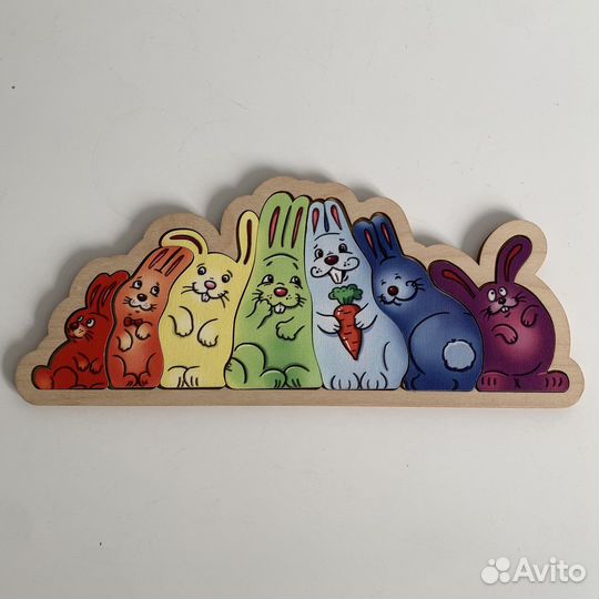 Сортер зайчики