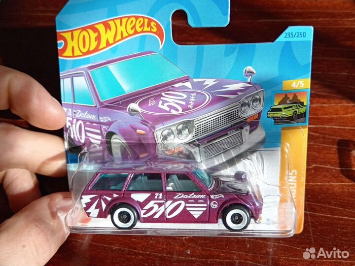 Hot Wheels datsun 510 wagon