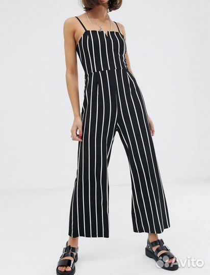 Комбинезон в полоску bershka