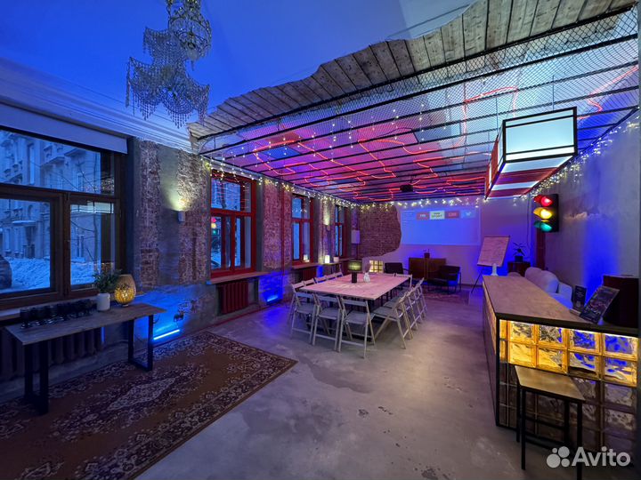 Аренда лофта для вечеринки в центре Москвы