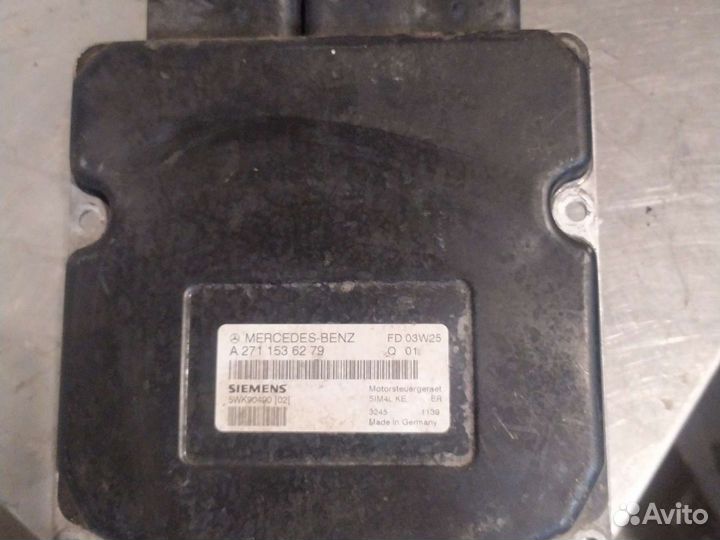Блок управления двигателя Мерседес е211 М 271