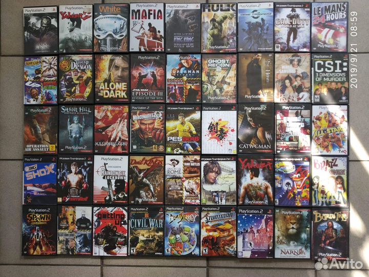 Игры и игровые диски для playstation 2 ps 2