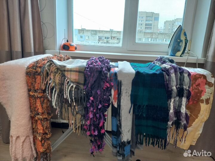 Шарфы платки палантины