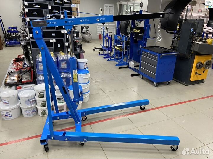 Кран гаражный (гусь) 2 тонны складной