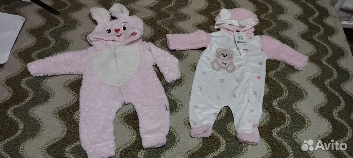 Комбинезон, слип, человечек утепленные