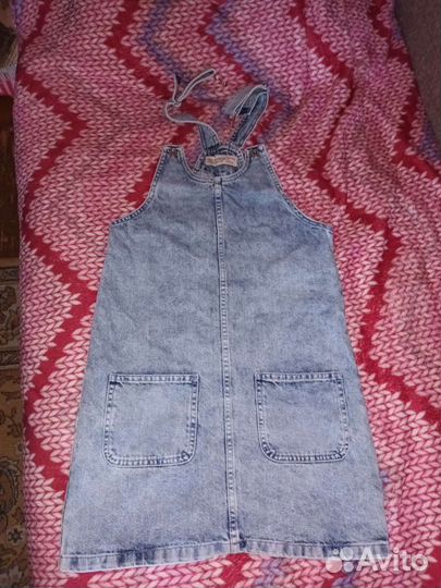 Джинсовый сарафан