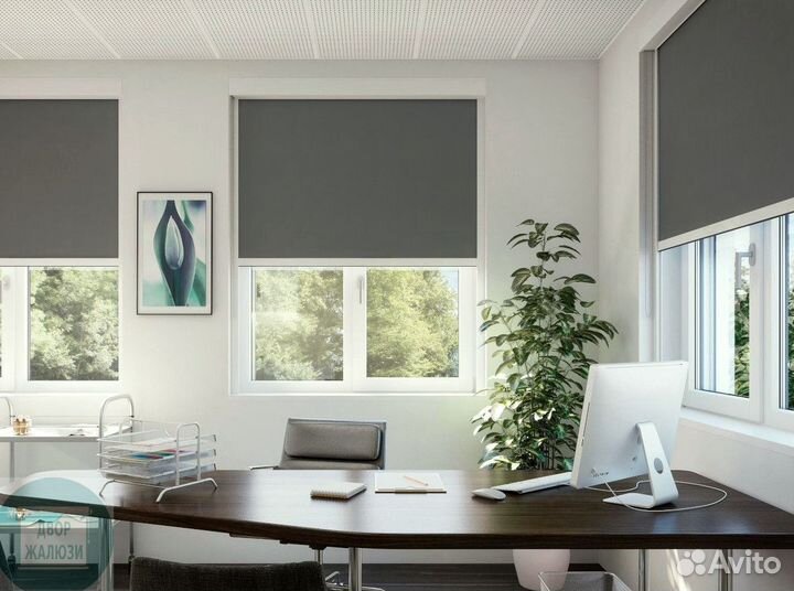 Рулонные шторы с установкой в рассрочку