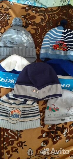 Шапки детские для мальчиков