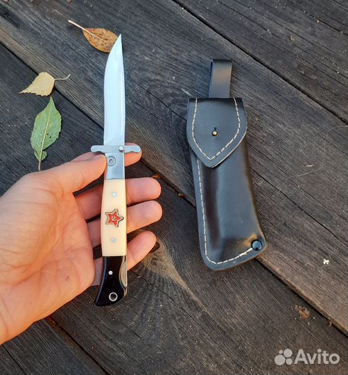 Нож финка нквд складная