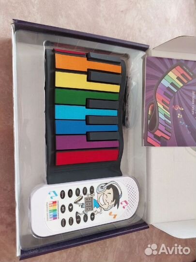 Гибкое радужное пианино