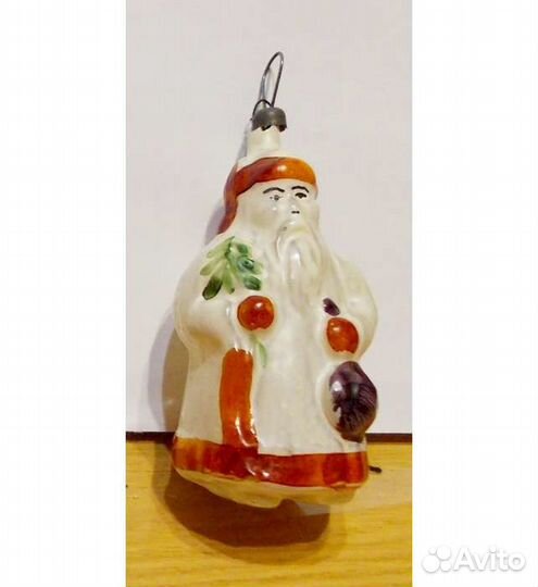 Дед мороз Елочные игрушки ссср, редкий, довоенный