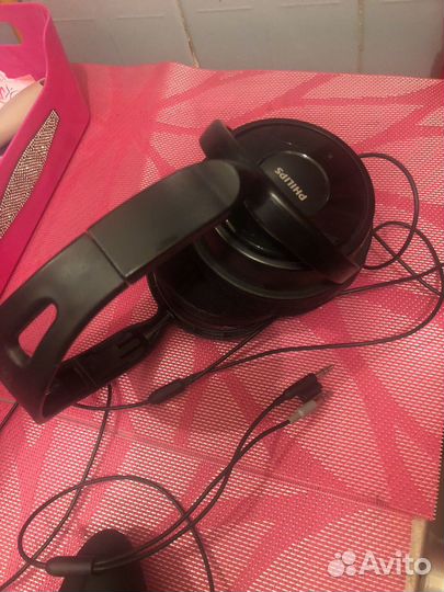 Наушники проводные philips