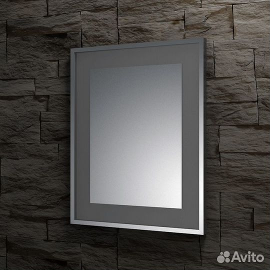 Зеркало Evoform Ledside 75х140 Сталь