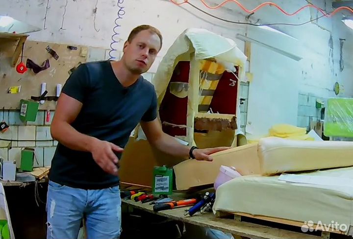 Перетяжка мебели, Реставрация мебели