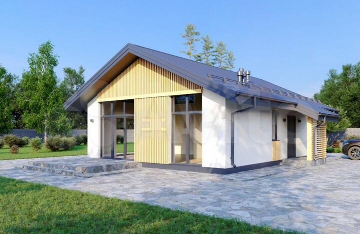 Дача 70,5 м² на участке 10 сот.