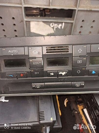 Ауди а4б6 Блок управления климатом 8E0 820 043 H о